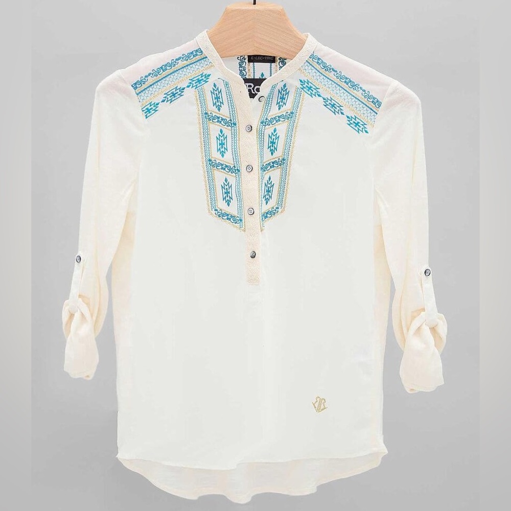 Roar Women’s long sleeve shirt Size M
